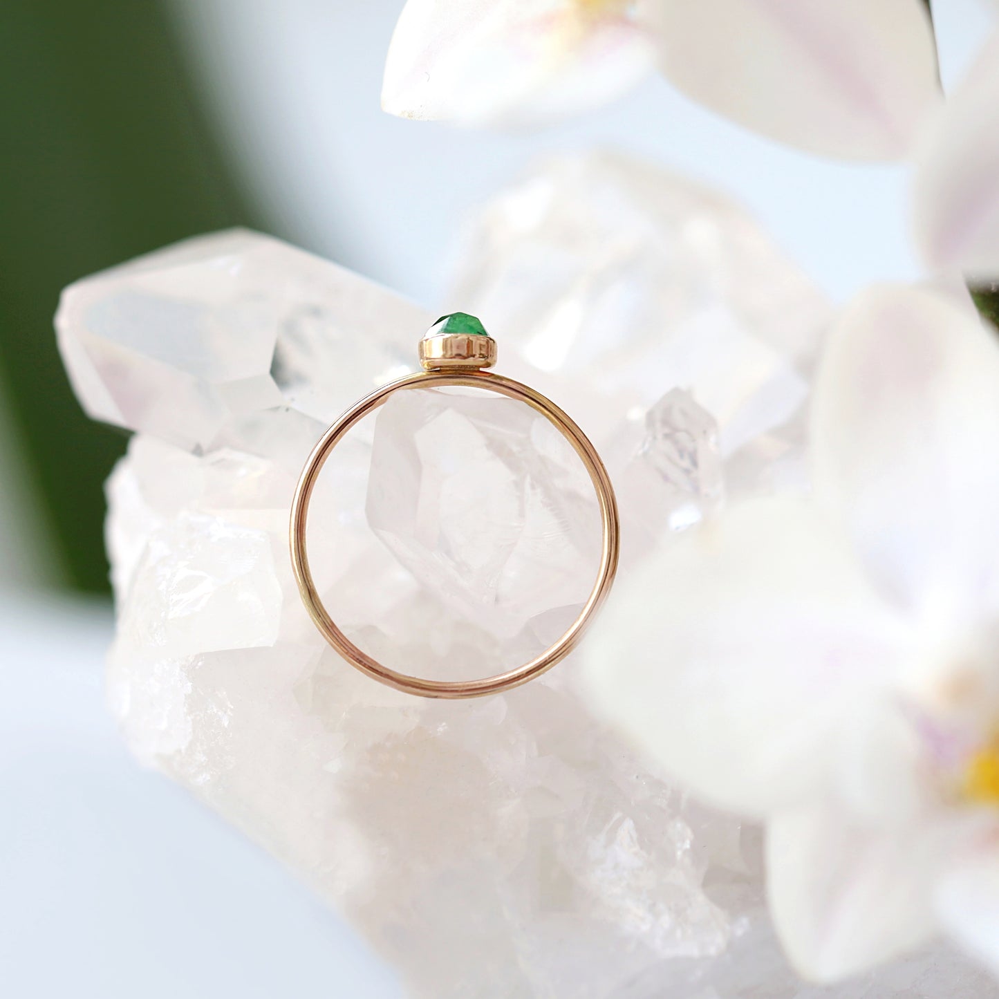 Mini Emerald Ring • SPHERA