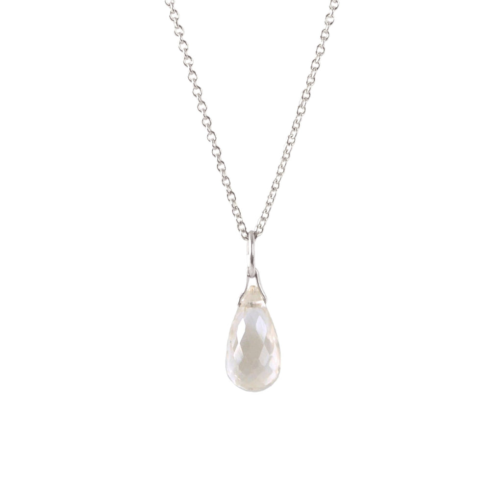 925 Sterling Silver Rock Crystal and White MOP Pendant Necklace | Shop 925  Silver Bujukan Necklaces | Gabriel & Co