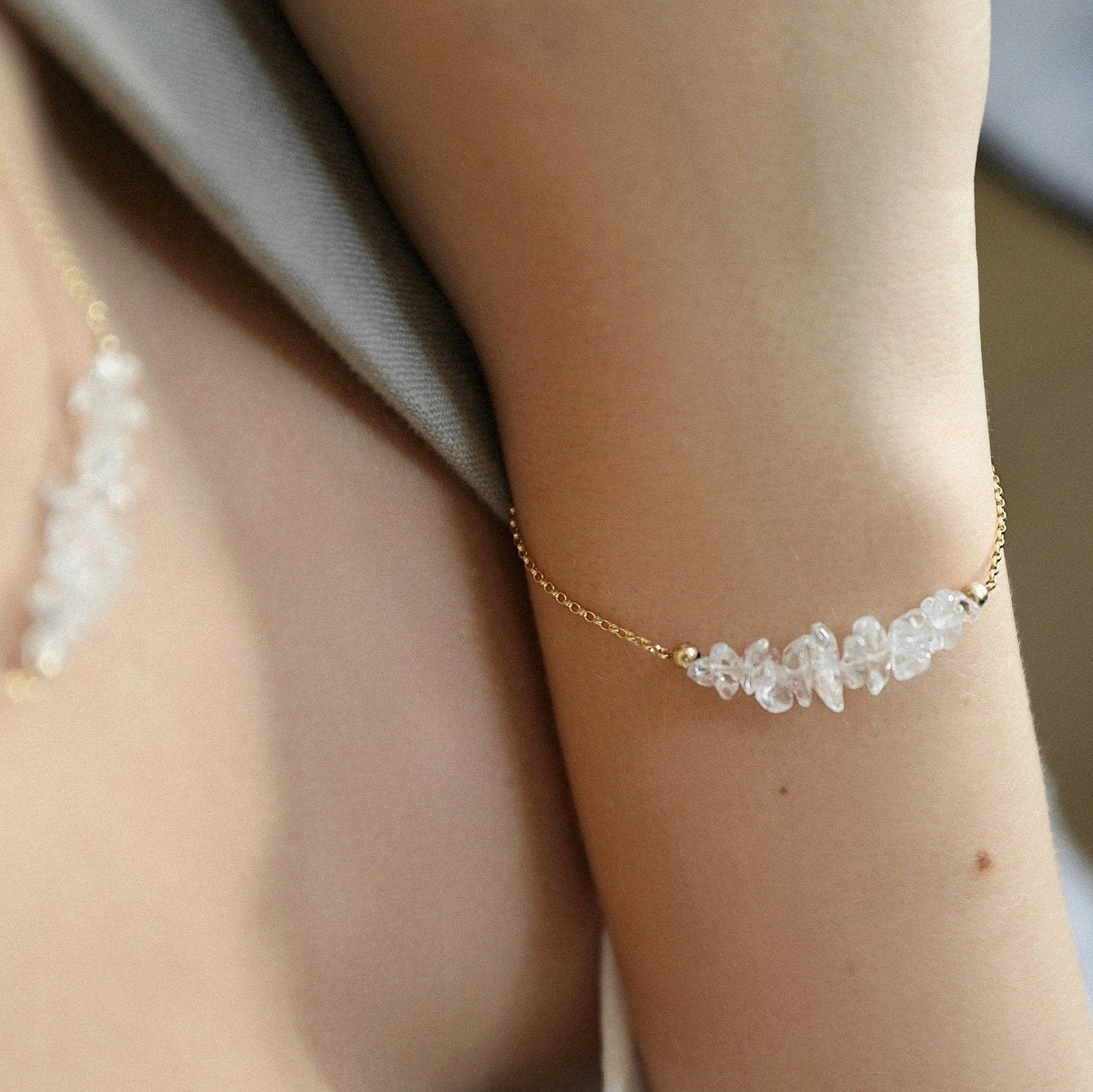 Raw Rock Crystal Birthstone Jewlery - Jewlery by Boutique Baltique