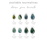 Green Tourmaline Necklace Stone Selection - Boutique Baltique