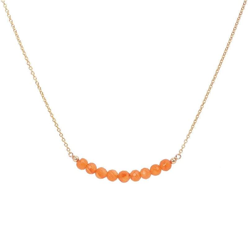 Carnelian Bar Necklace - Boutique Baltique