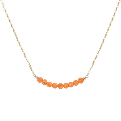 Carnelian Bar Necklace - Boutique Baltique